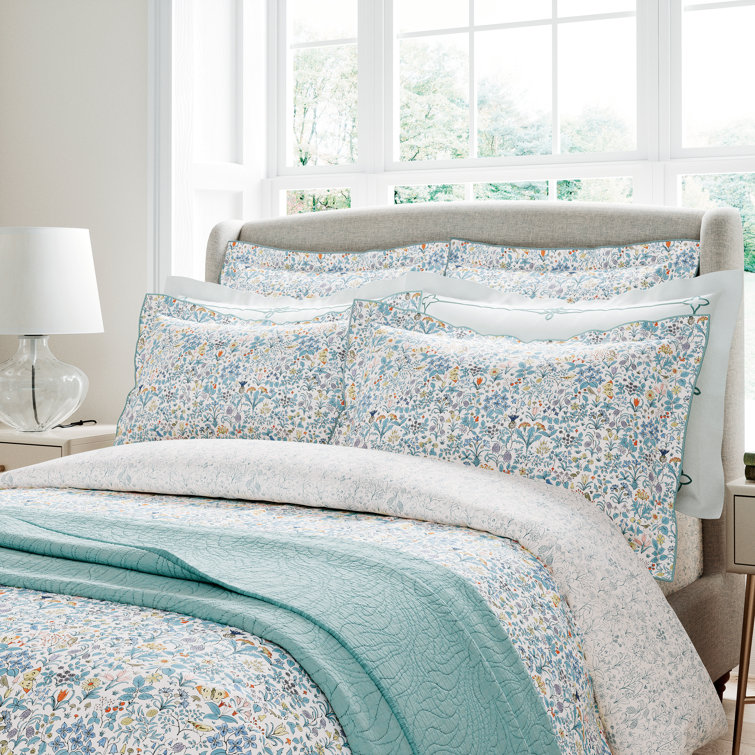 V&A 100 Cotton Evenlop Square Oxford Pillowcase Wayfair.co.uk